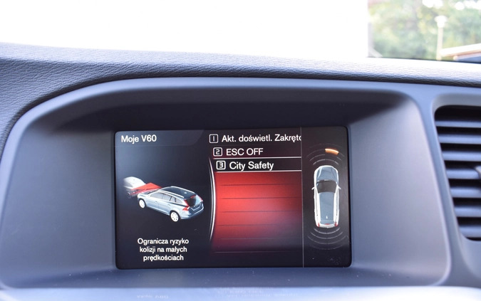 Volvo V60 cena 57900 przebieg: 162000, rok produkcji 2016 z Krzanowice małe 781